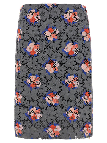 Fendi - 'Fendi Bouquet' lace skirt