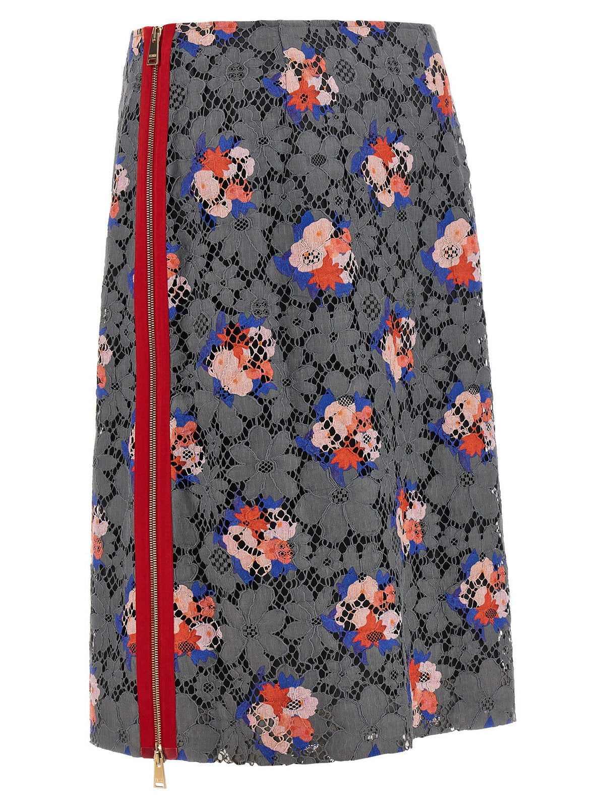 Fendi - 'Fendi Bouquet' lace skirt