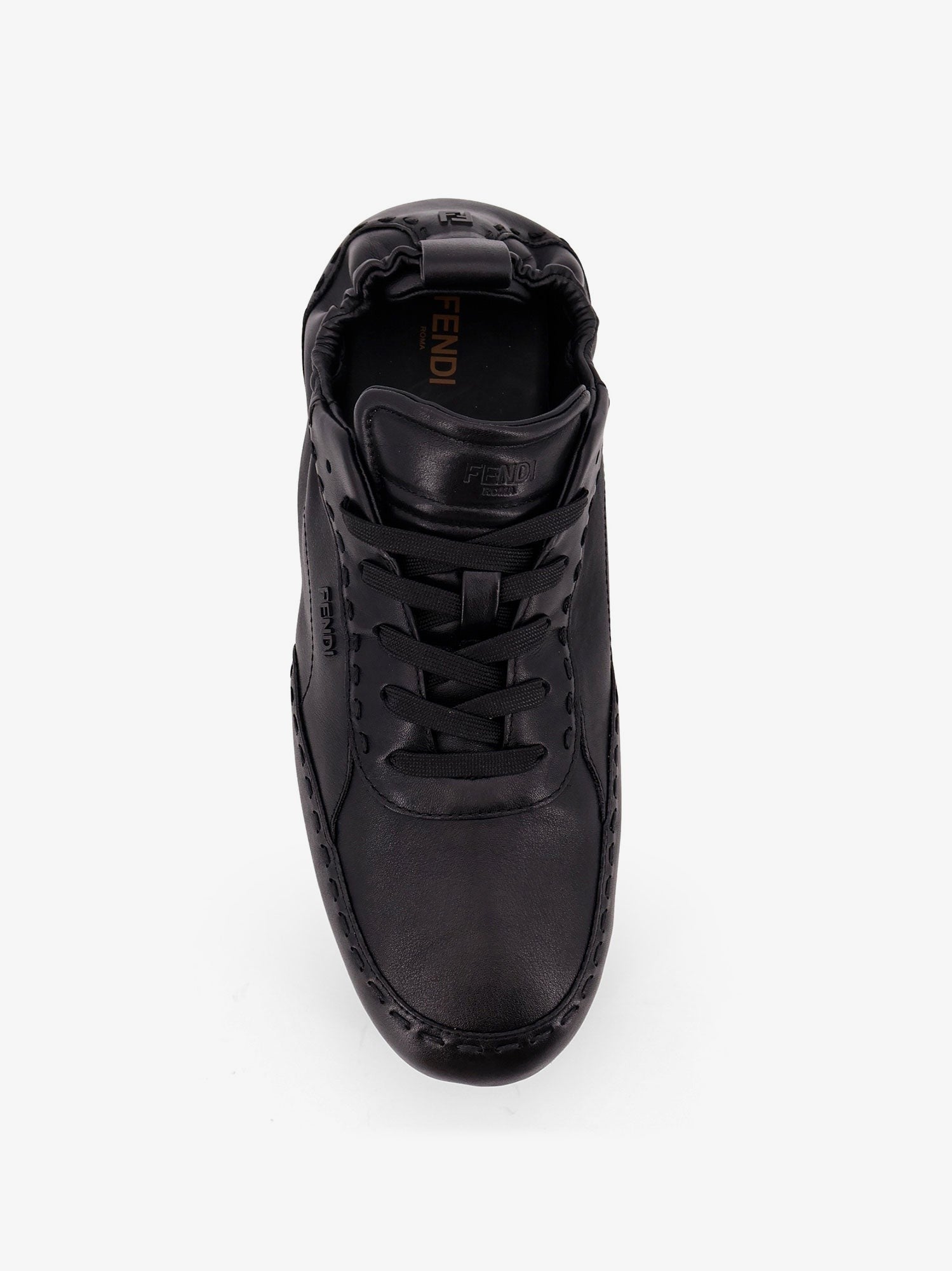 Fendi Fit leather sneakers