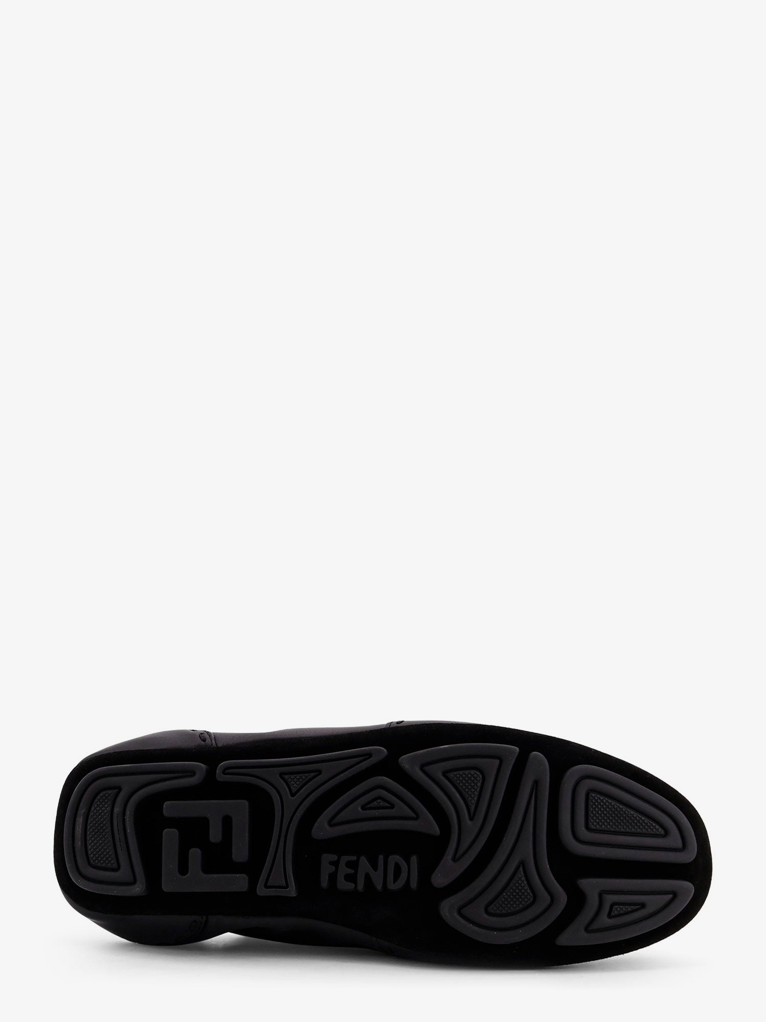 Fendi Fit leather sneakers