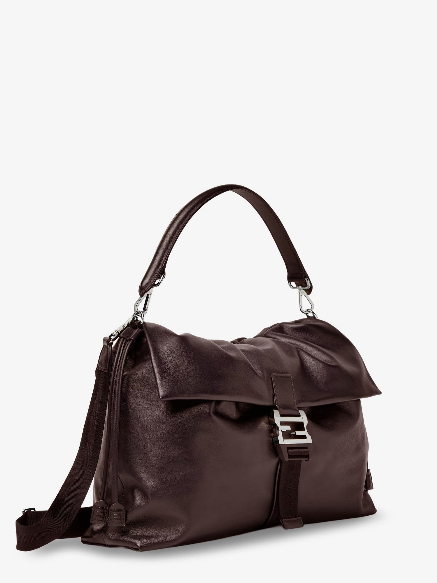 Fendi Fendi Flux Maxi Messenger leather shoulder bag