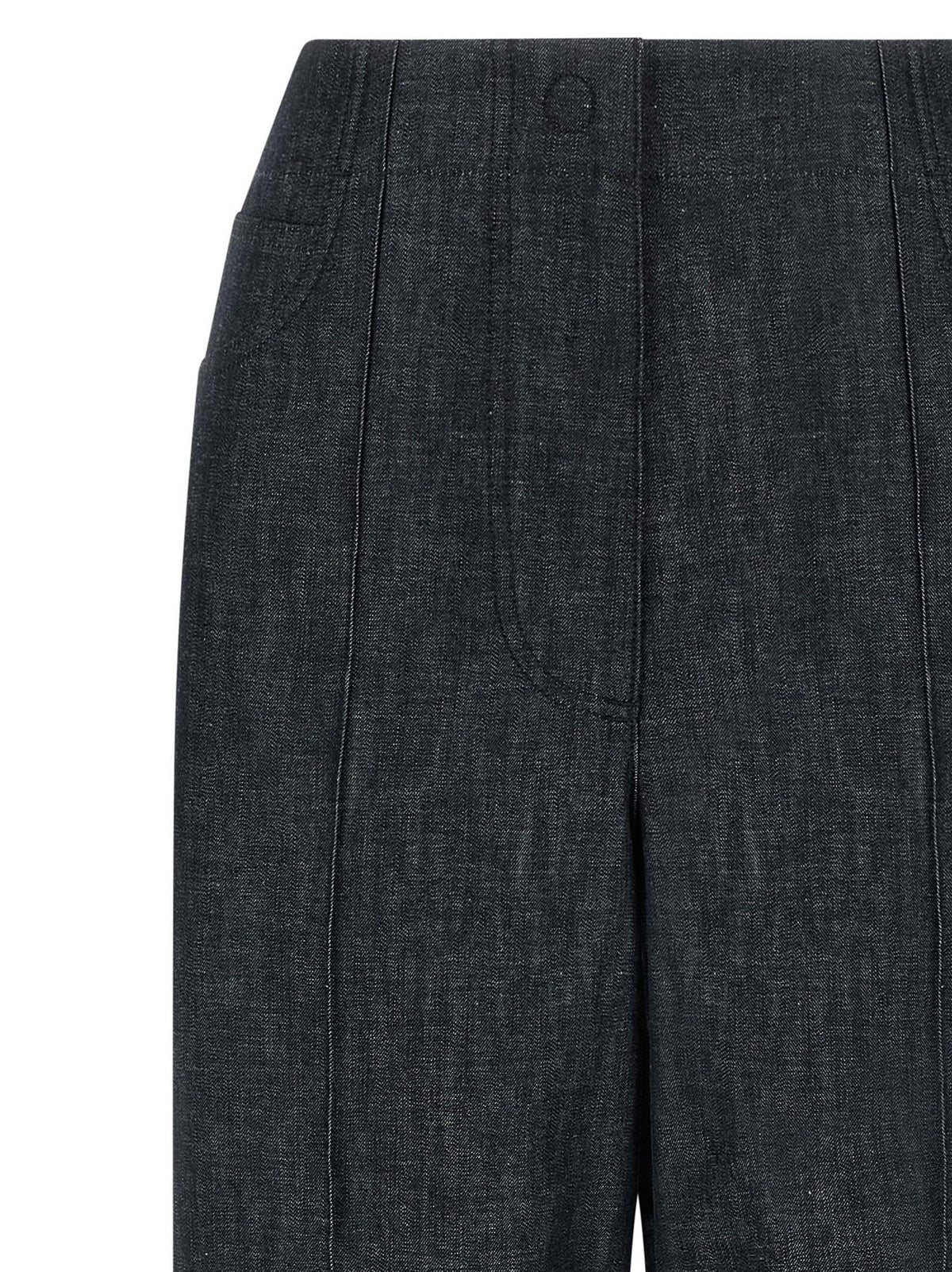 Fendi - 'Fendi Roma' patch jeans