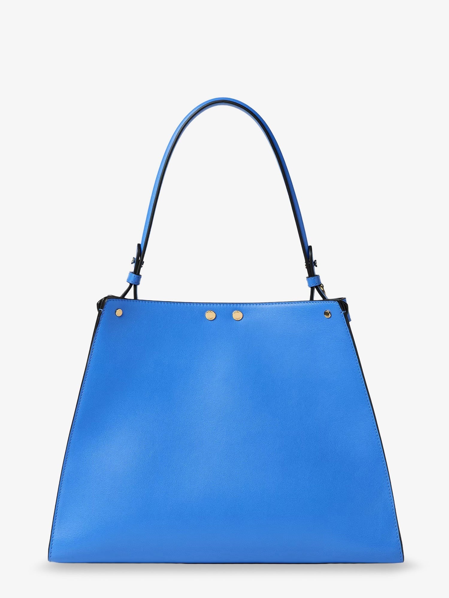 Fendi - Fendi Way Medium leather shoulder bag with contrasting lining