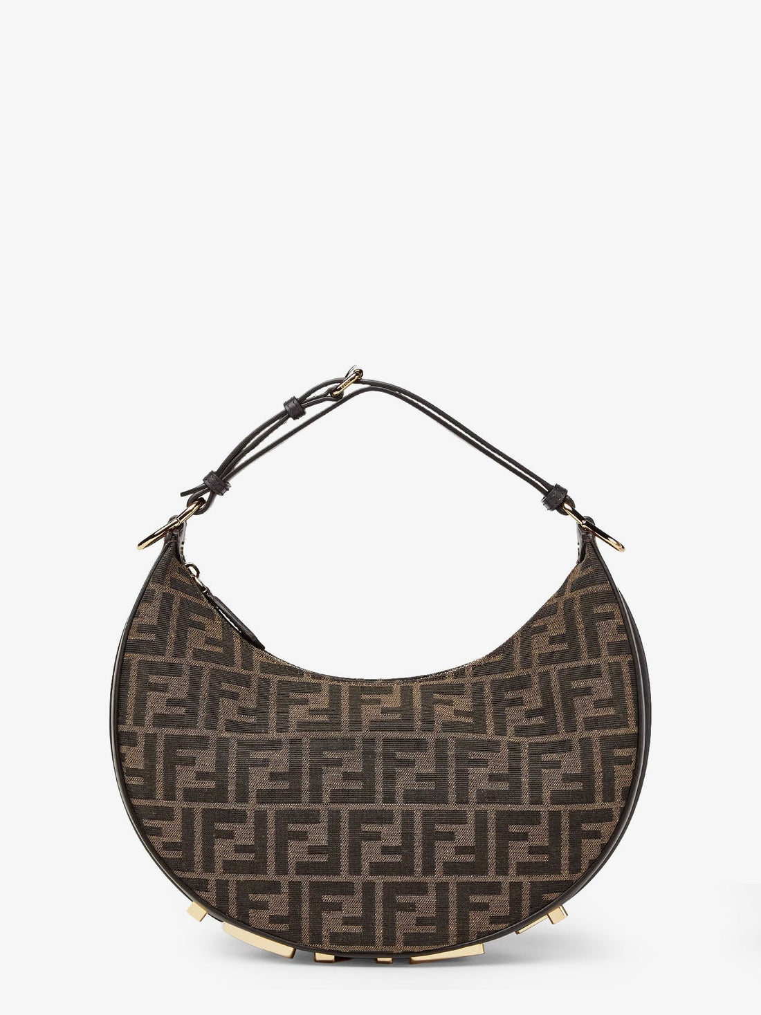 Fendi Fendigraphy Small FF jacquard fabric handbag
