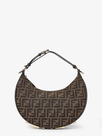 Fendi Fendi - Fendigraphy Small FF jacquard fabric handbag