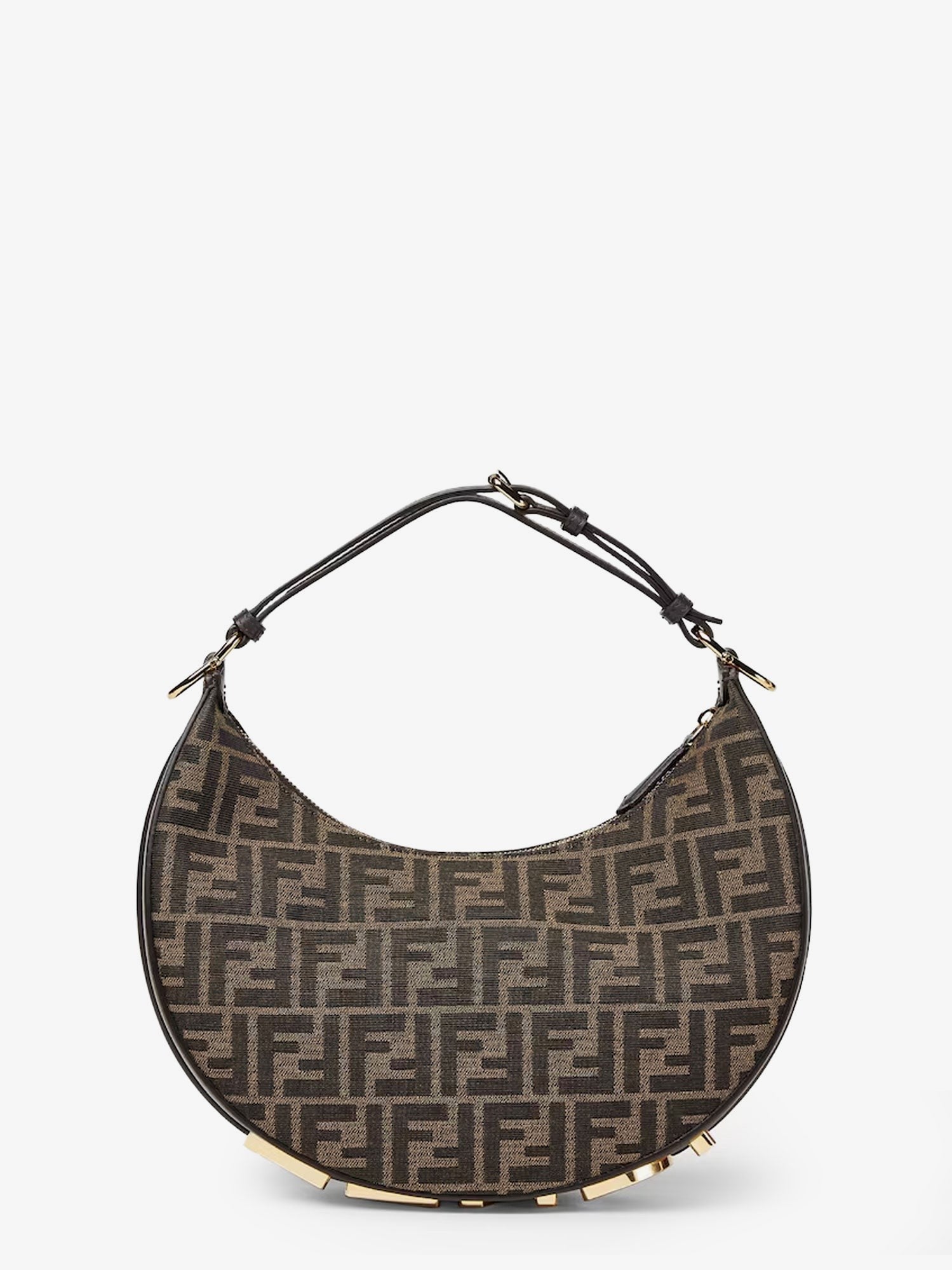 Fendi Fendi - Fendigraphy Small FF jacquard fabric handbag