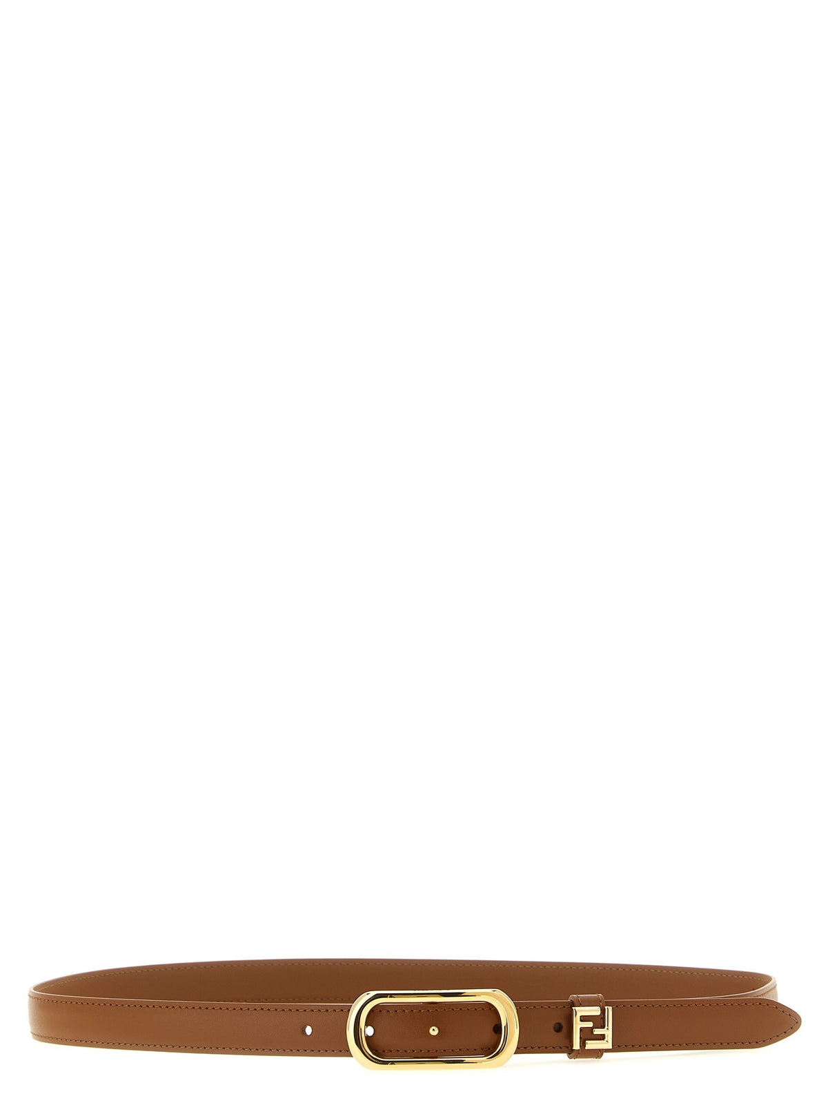 Fendi - FF belt Brown