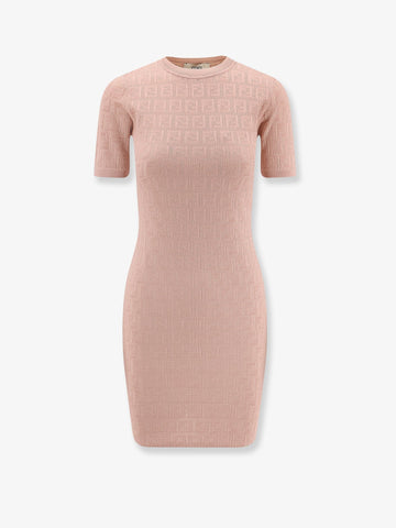 Fendi - FF cotton and viscose dress ff-cotton-and-viscose-dress