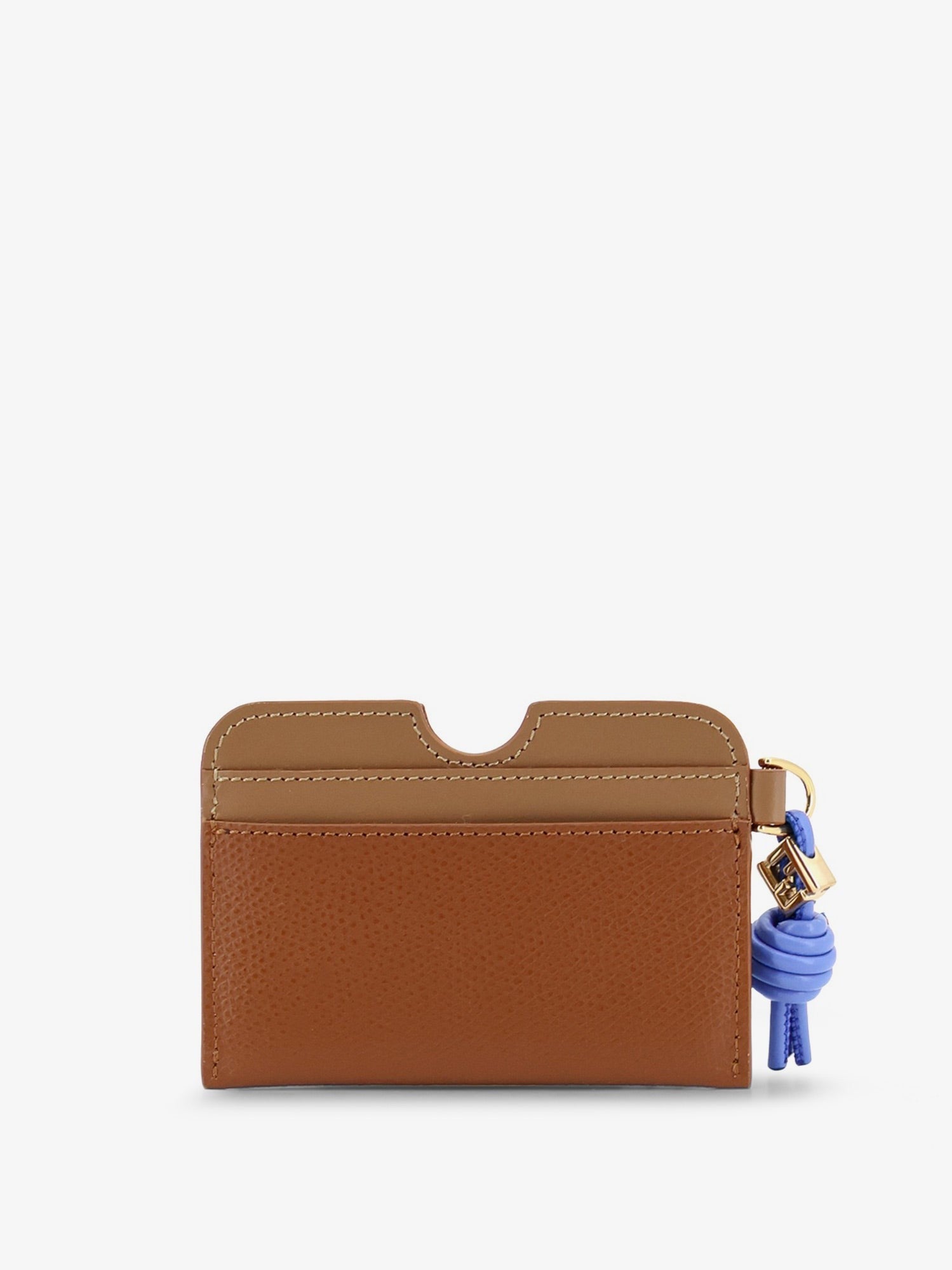 Fendi - FF Diamonds Leather Card Holder