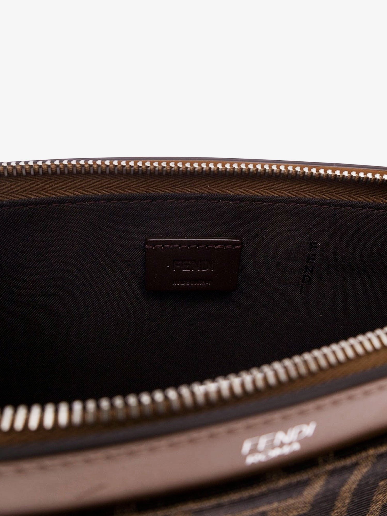 FF Jacquard Fabric Flat Pouch Large