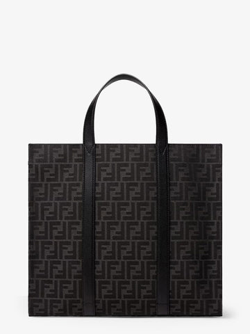 FF jacquard fabric shopping bag