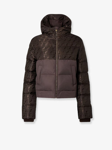 FF Jacquard nylon down jacket
