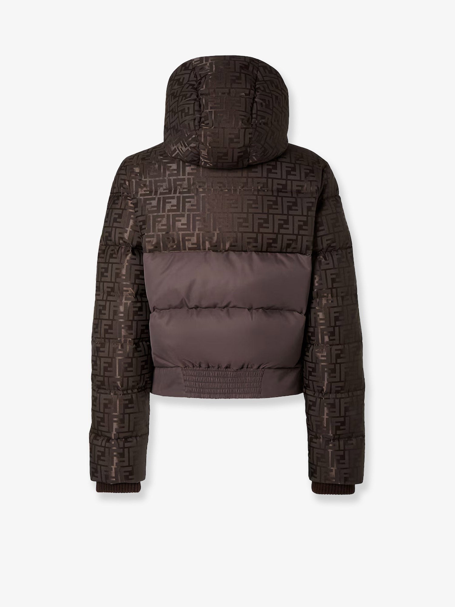 FF Jacquard nylon down jacket