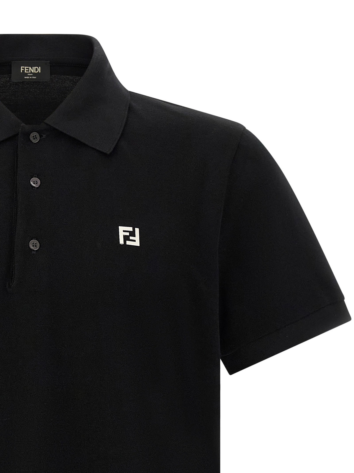 Fendi - FF metallic logo polo shirt ff-metallic-logo-polo-shirt_3217c064-e726-4d79-96cb-b53a68164a66