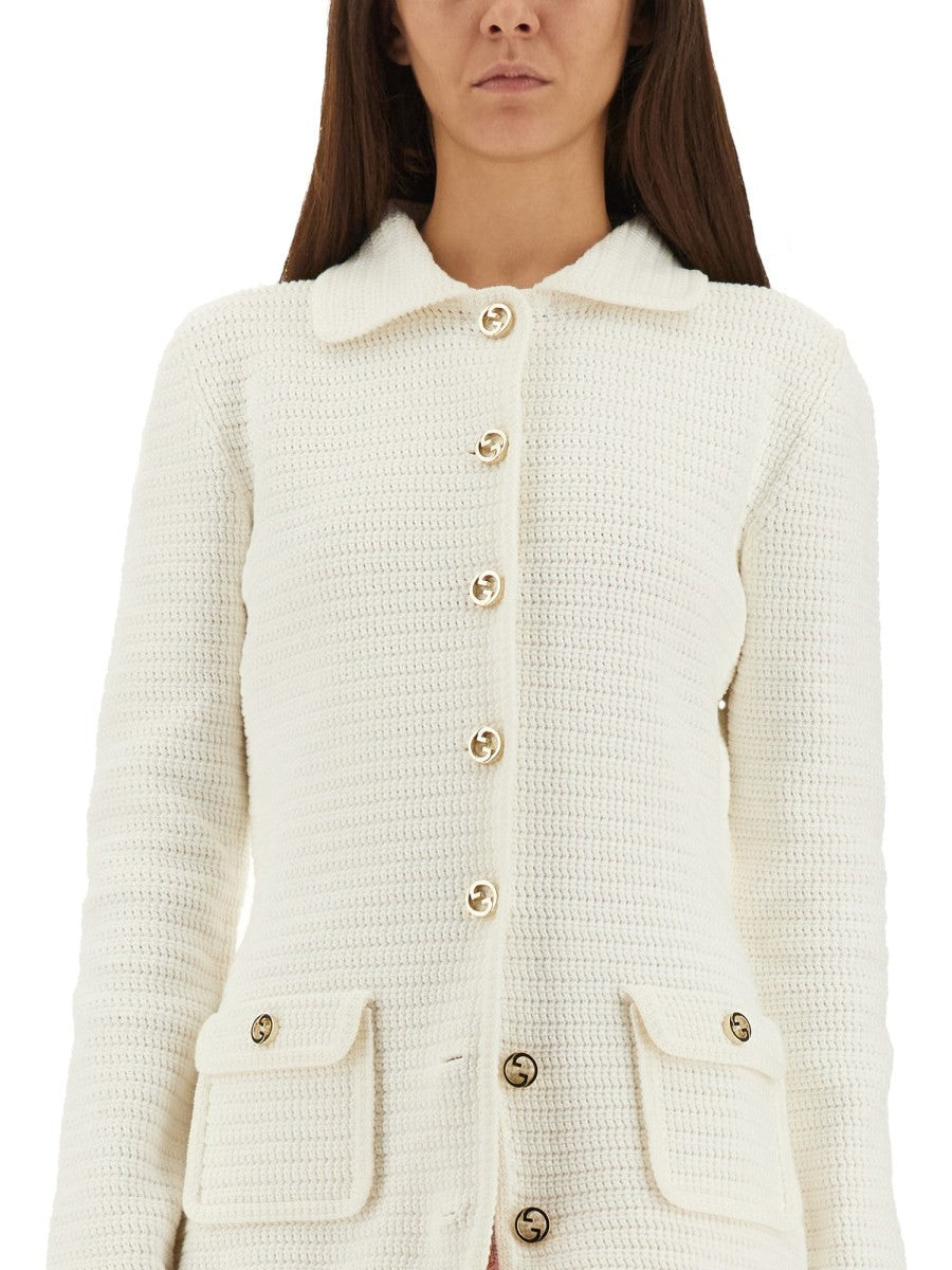 FINE COTTON CARDIGAN