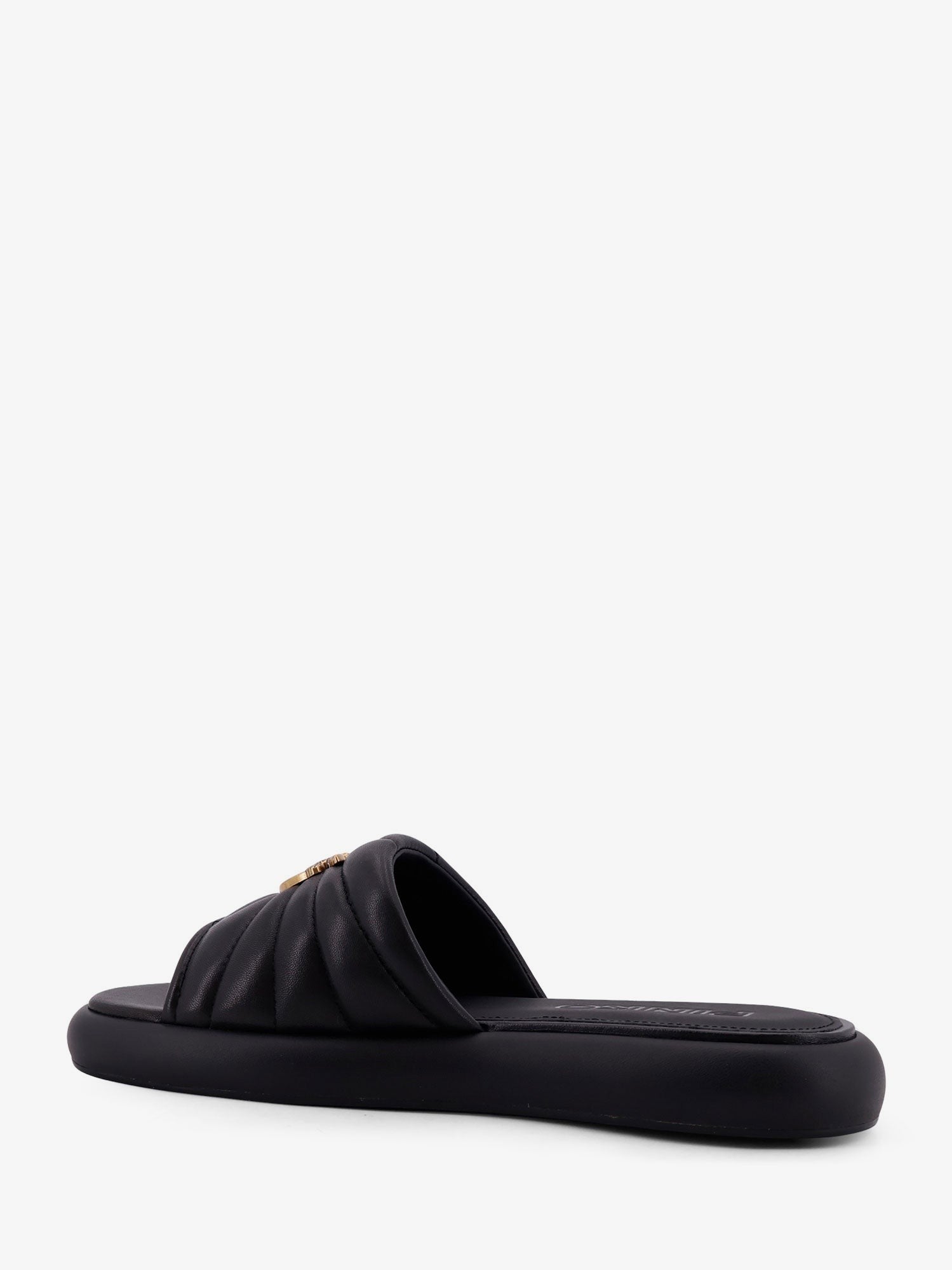 Pinko - Fiona low leather sandals fiona-low-leather-sandals