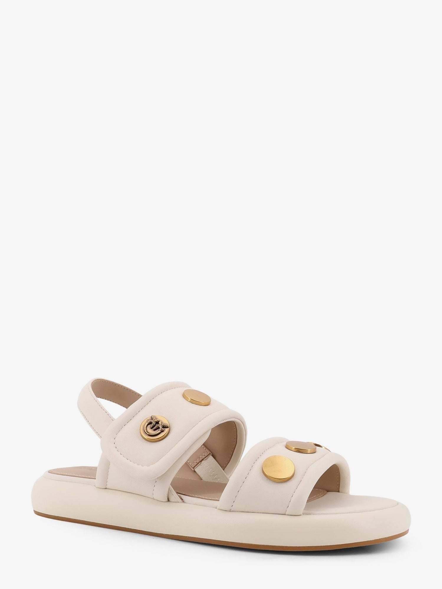 Pinko - Fiona low leather sandals fiona-low-leather-sandals_65ba1e9c-ad3b-4131-aa81-681461de91fe