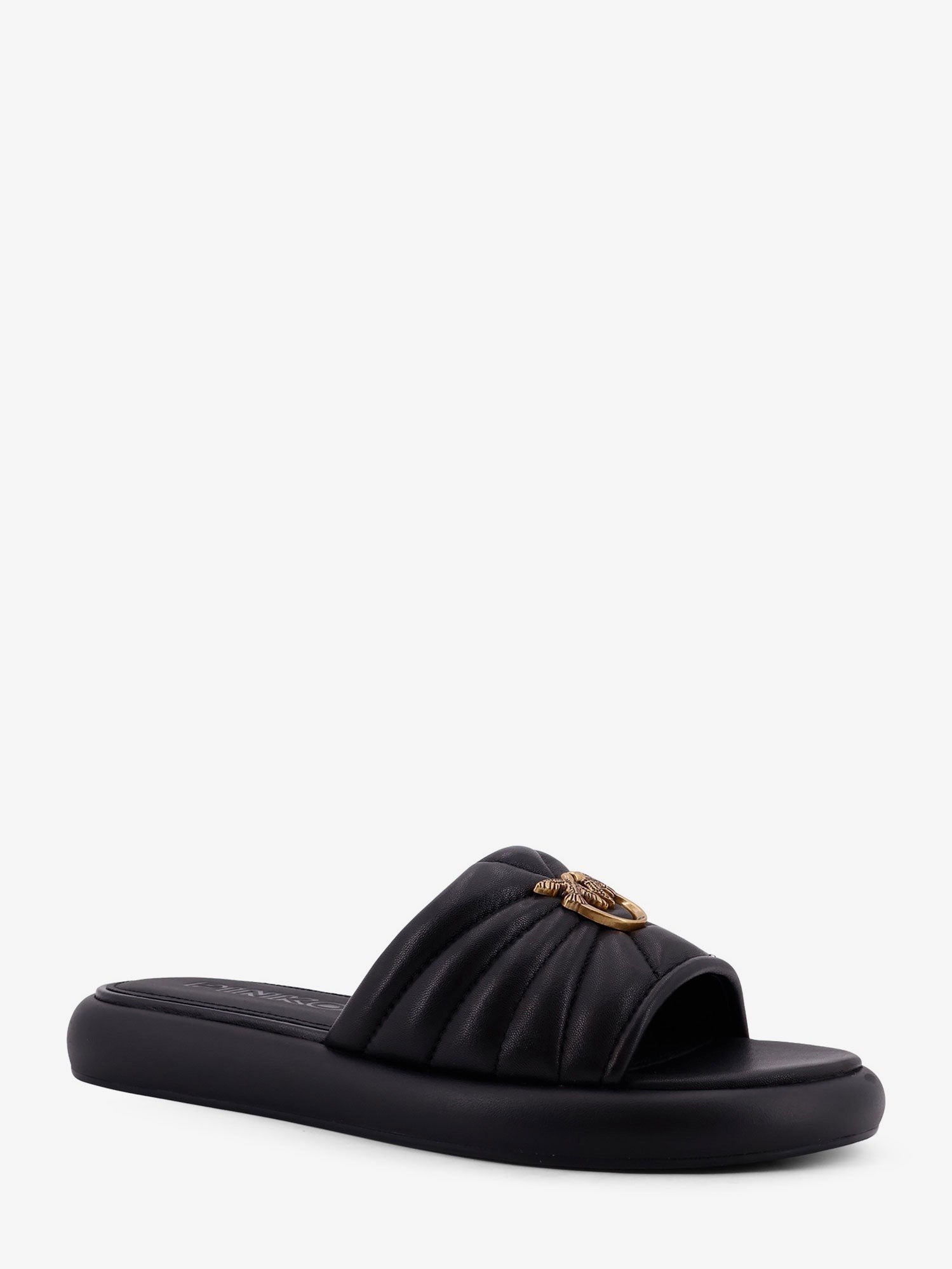 Pinko - Fiona low leather sandals fiona-low-leather-sandals_f0b6ad43-ee21-4bc0-a931-29760fb45851