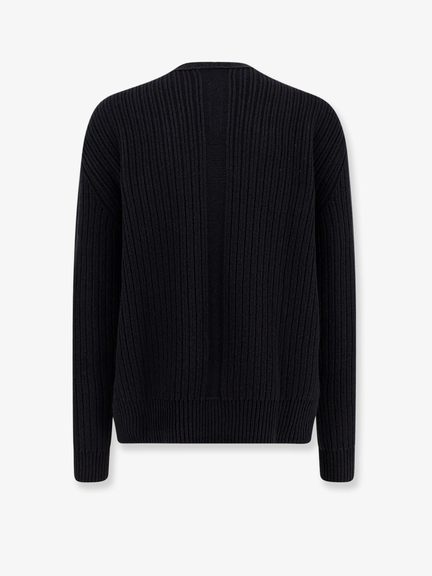 Fisherman Round Neck virgin wool sweater