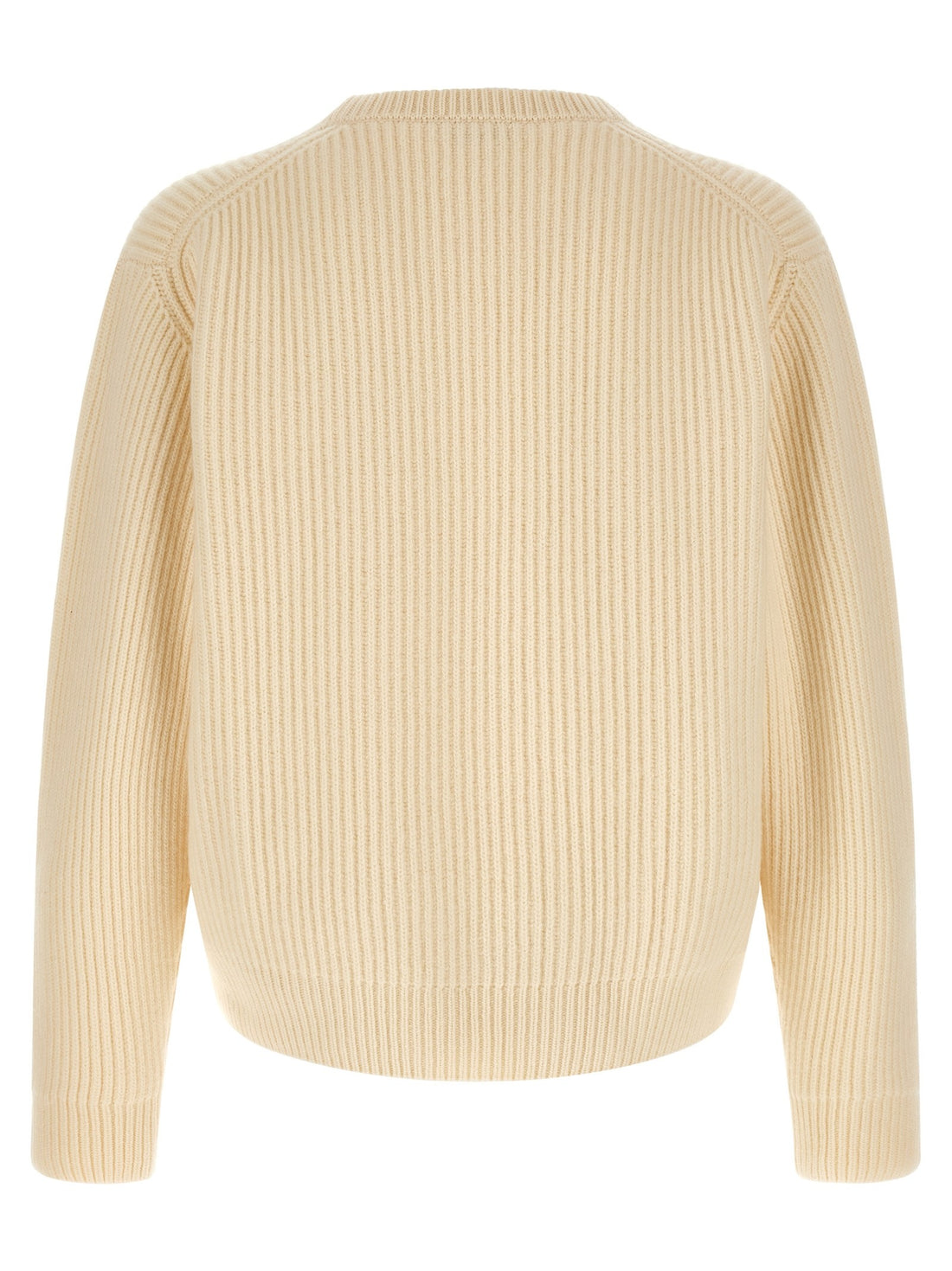 JIL SANDER - 'Fisherman's Rib' sweater White
