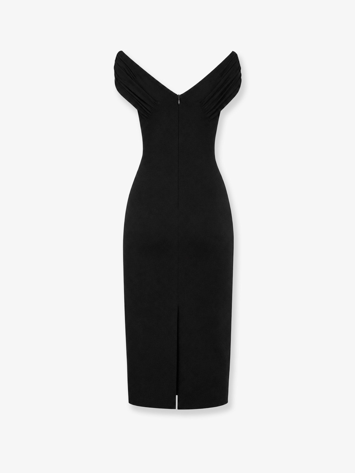 Dolce & Gabbana - Fitted organzino crêpe dress
