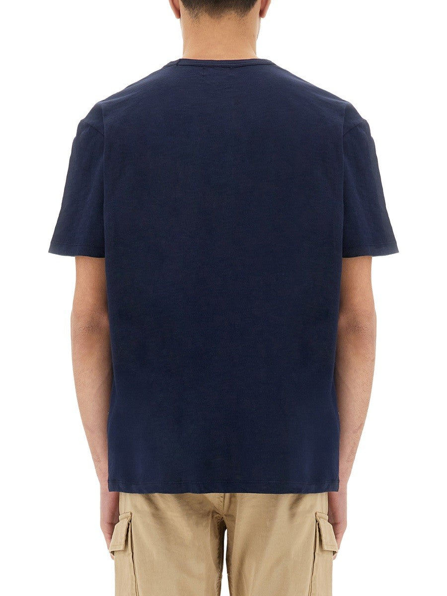 FLAMED COTTON T-SHIRT