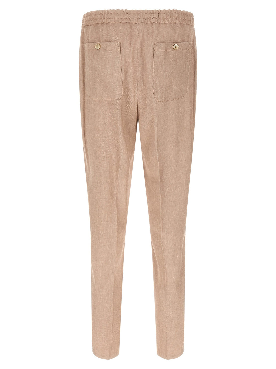 Etro - Flamed linen joggers