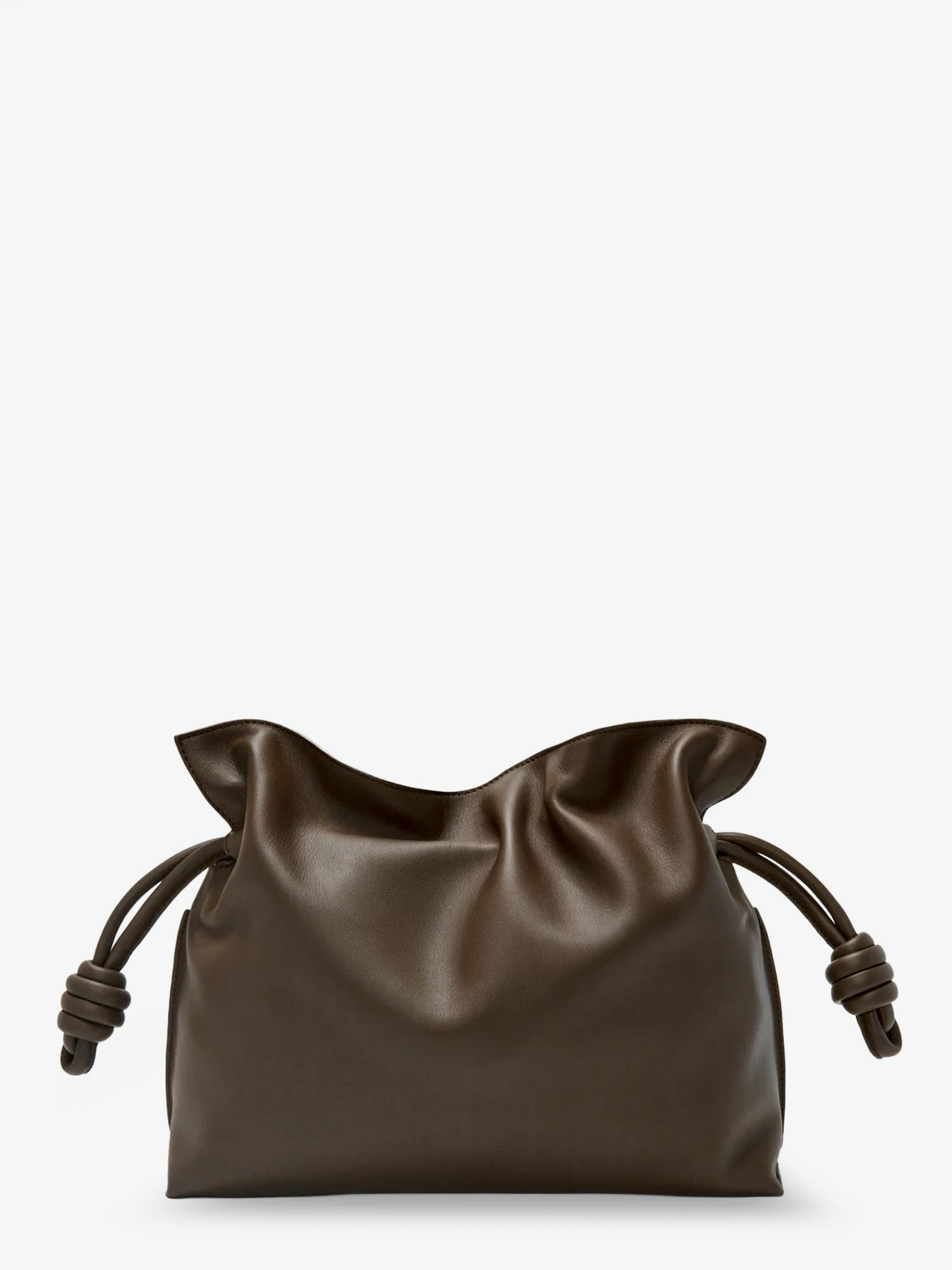 LOEWE - Flamenco leather clutch bag