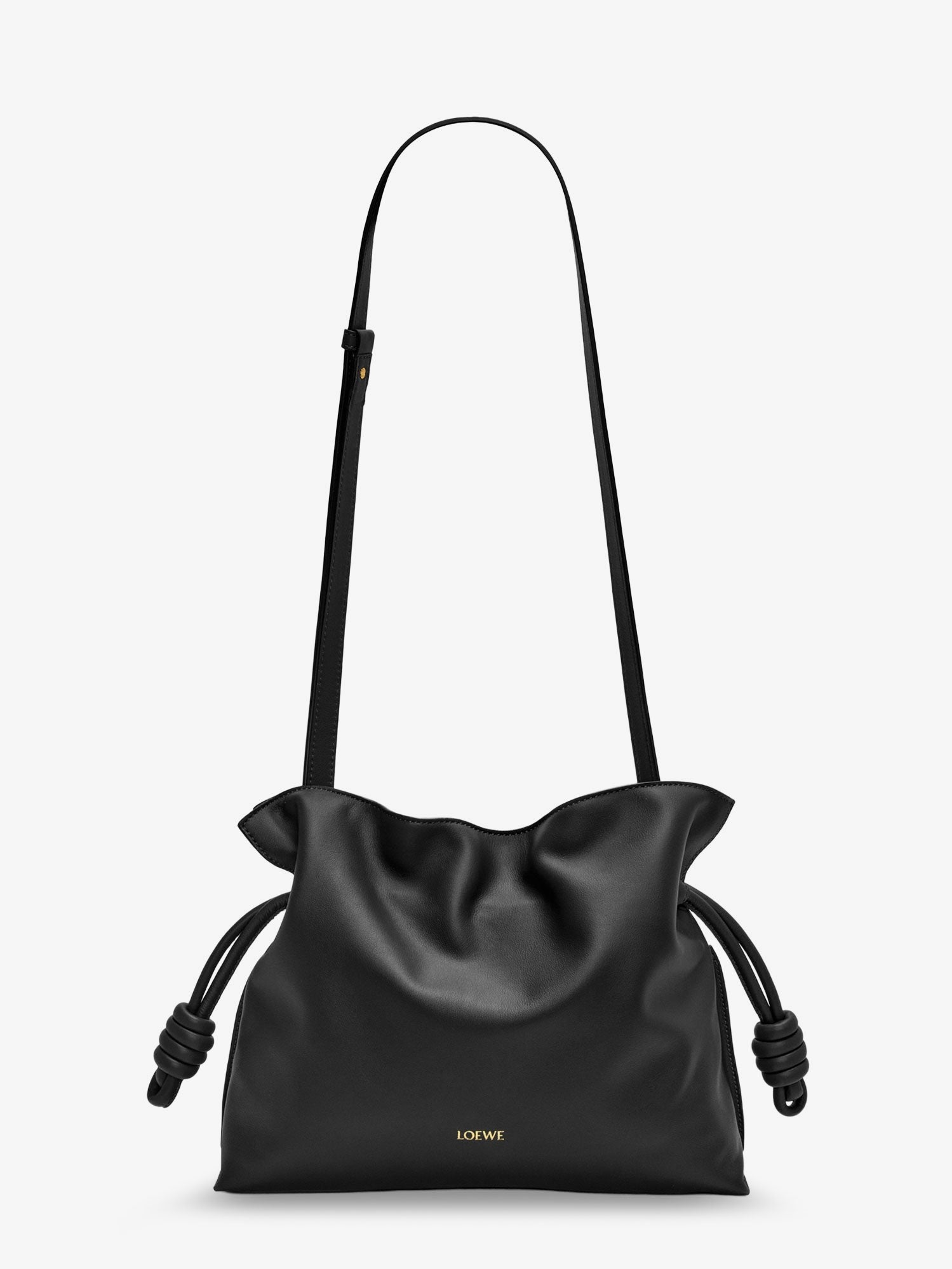 LOEWE - Flamenco leather clutch bag