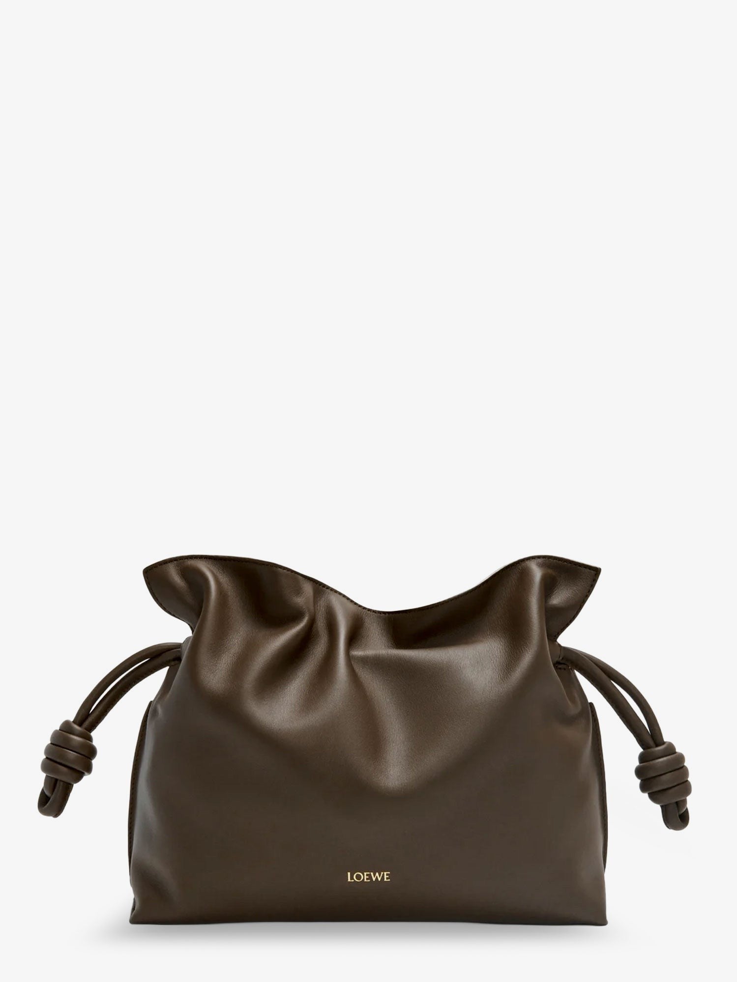 LOEWE - Flamenco leather clutch bag
