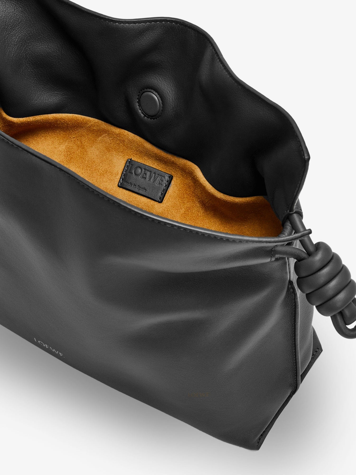 LOEWE - Flamenco leather clutch bag