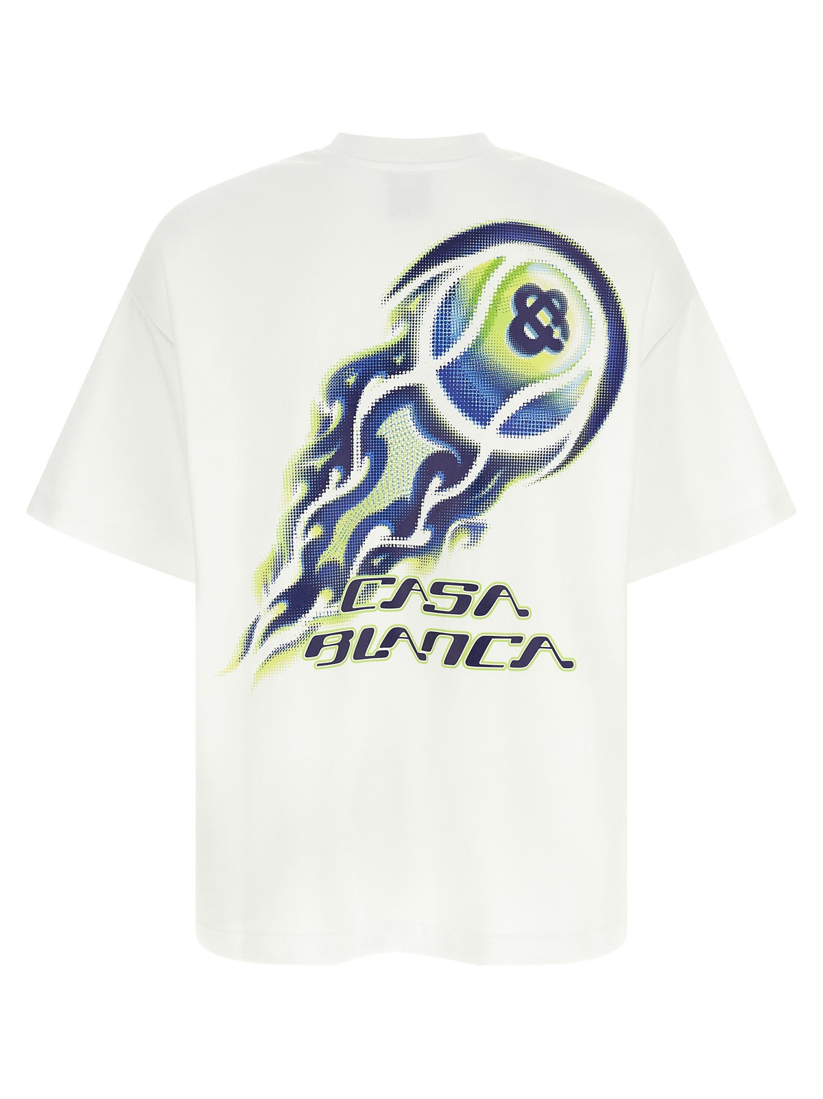 CASABLANCA - 'Flaming Tennis Ball' T-shirt