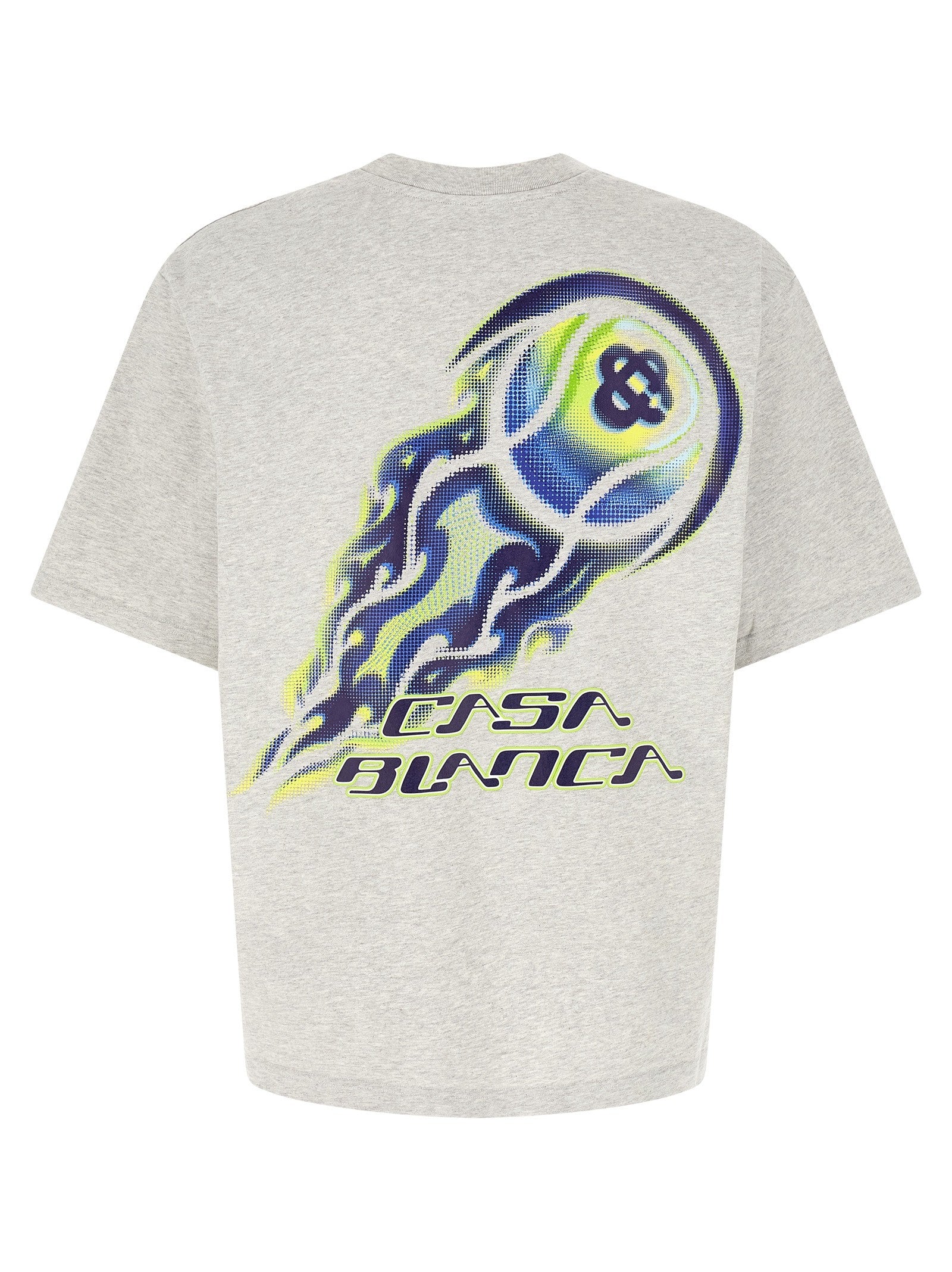 CASABLANCA - 'Flaming Tennis Ball' T-shirt