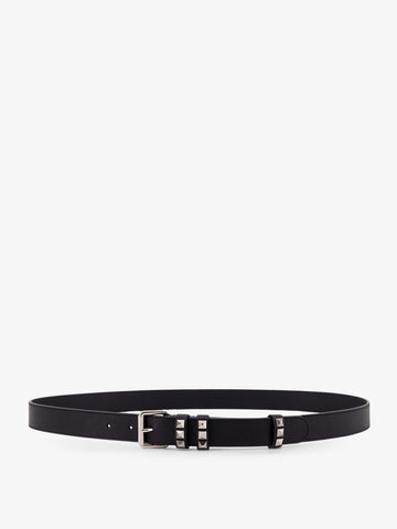Flaneuse leather belt with iconic studs flaneuse-leather-belt-with-iconic-studs
