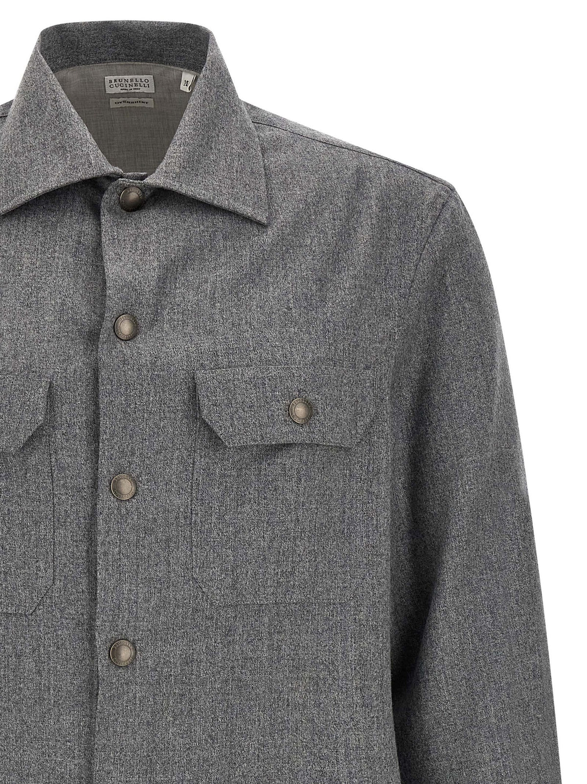 Brunello Cucinelli - Flannel overshirt