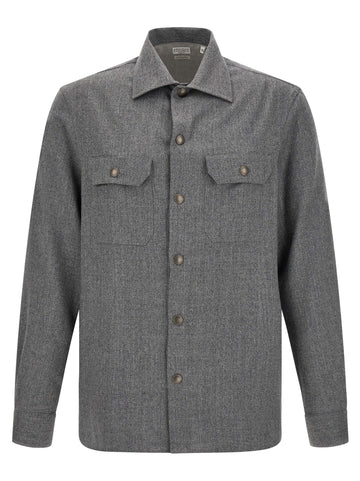 Brunello Cucinelli - Flannel overshirt