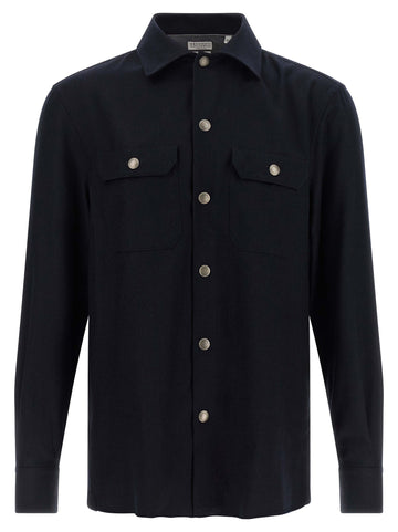 Brunello Cucinelli - Flannel overshirt