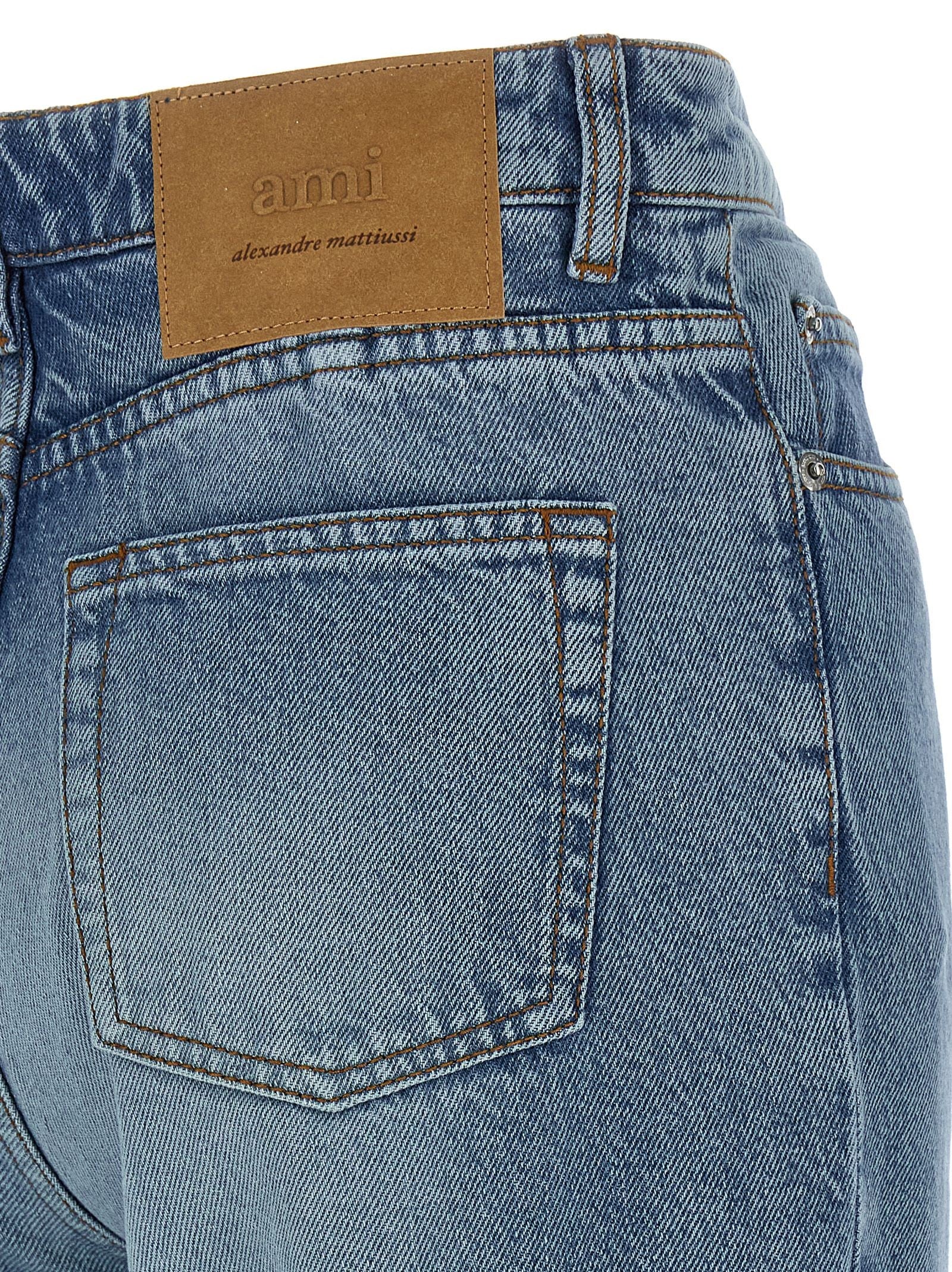 AMI PARIS - Flared leg jeans