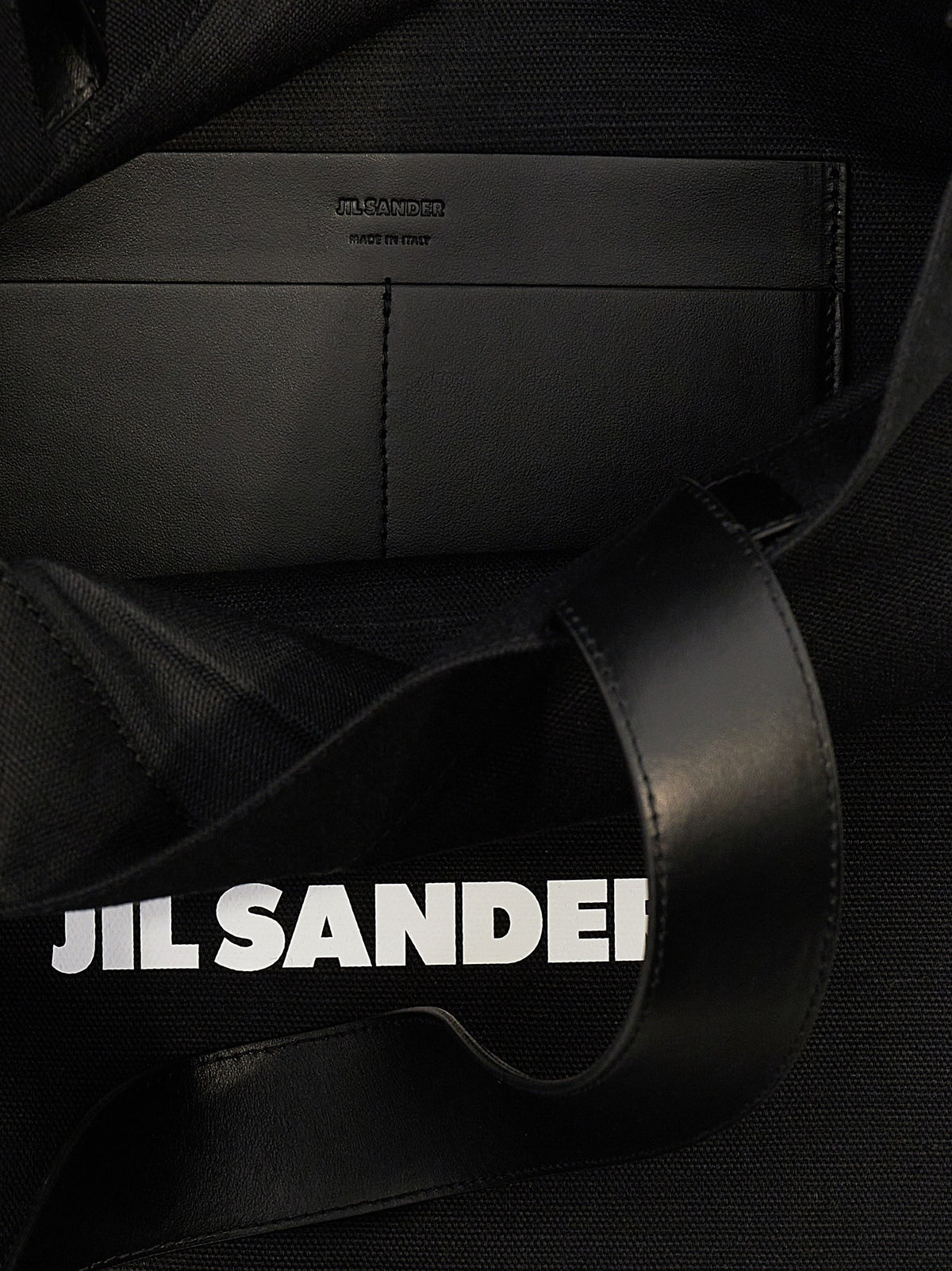 JIL SANDER - 'Flat Shopper' large shopping bag