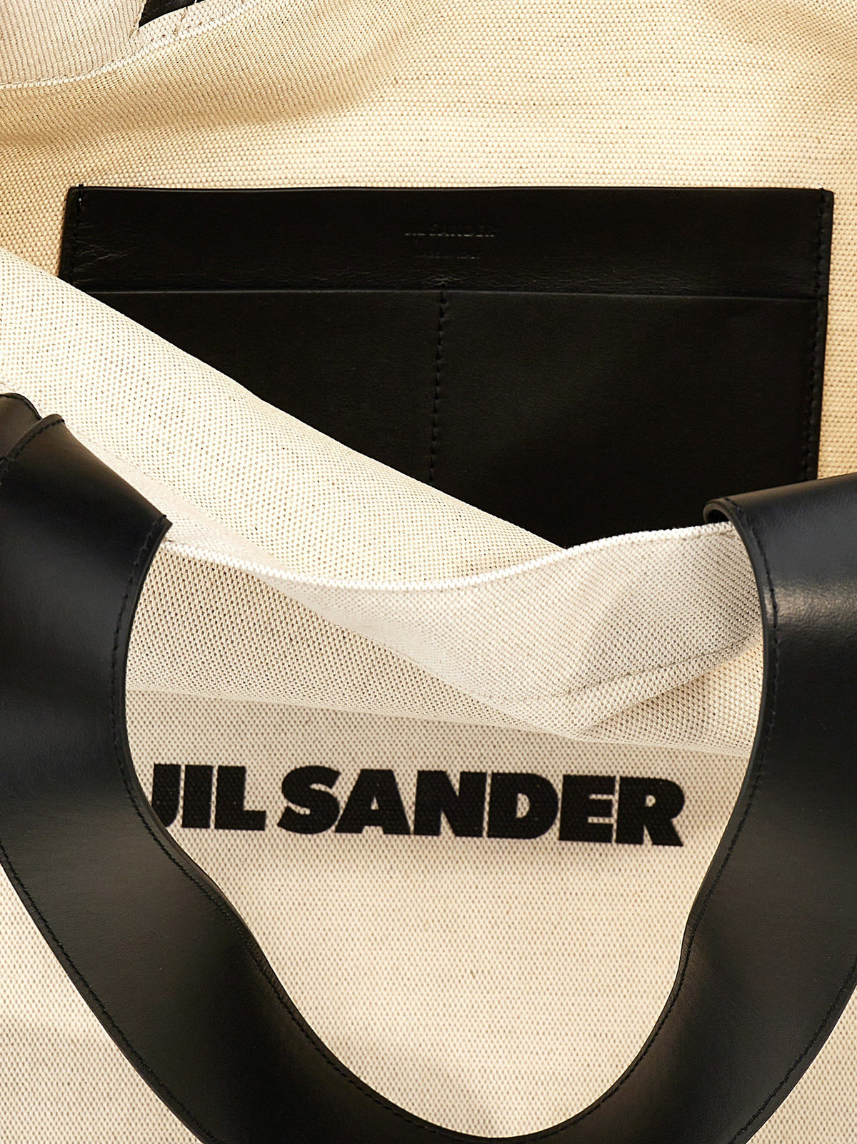 JIL SANDER - 'Flat Shopper' large shopping bag