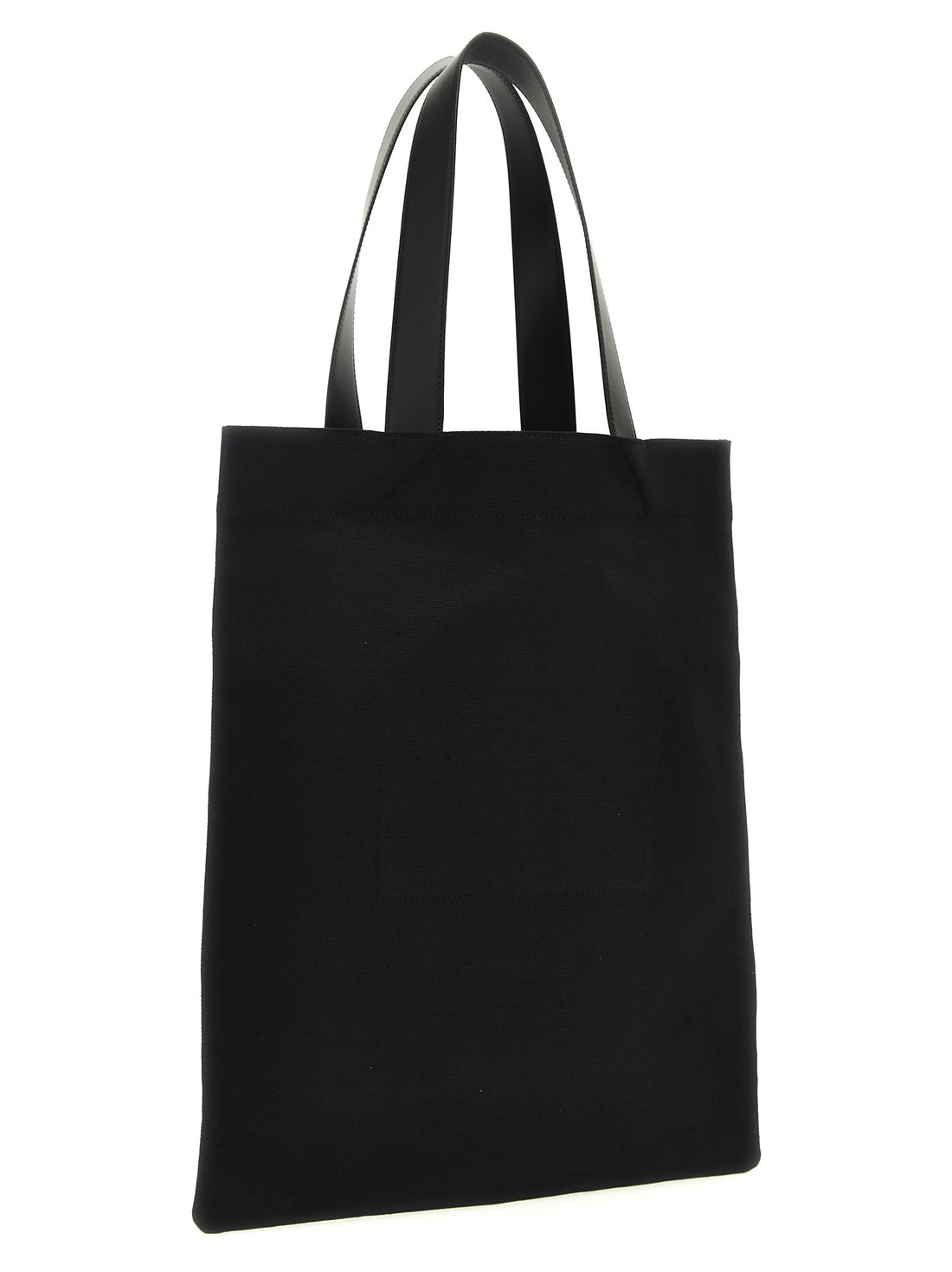 JIL SANDER - 'Flat Shopper' Medium Shopping Black U