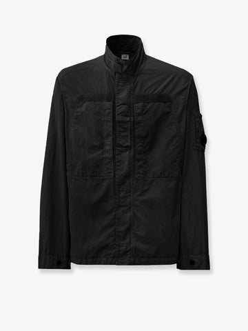 Flatt Nylon jacket with Logo iconic detail