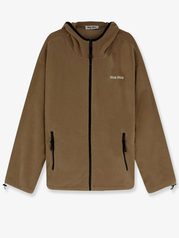 Miu Miu - Fleece hoodie
