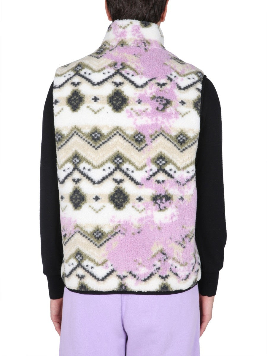 msgm msgm - FLEECE SHERPA VEST
