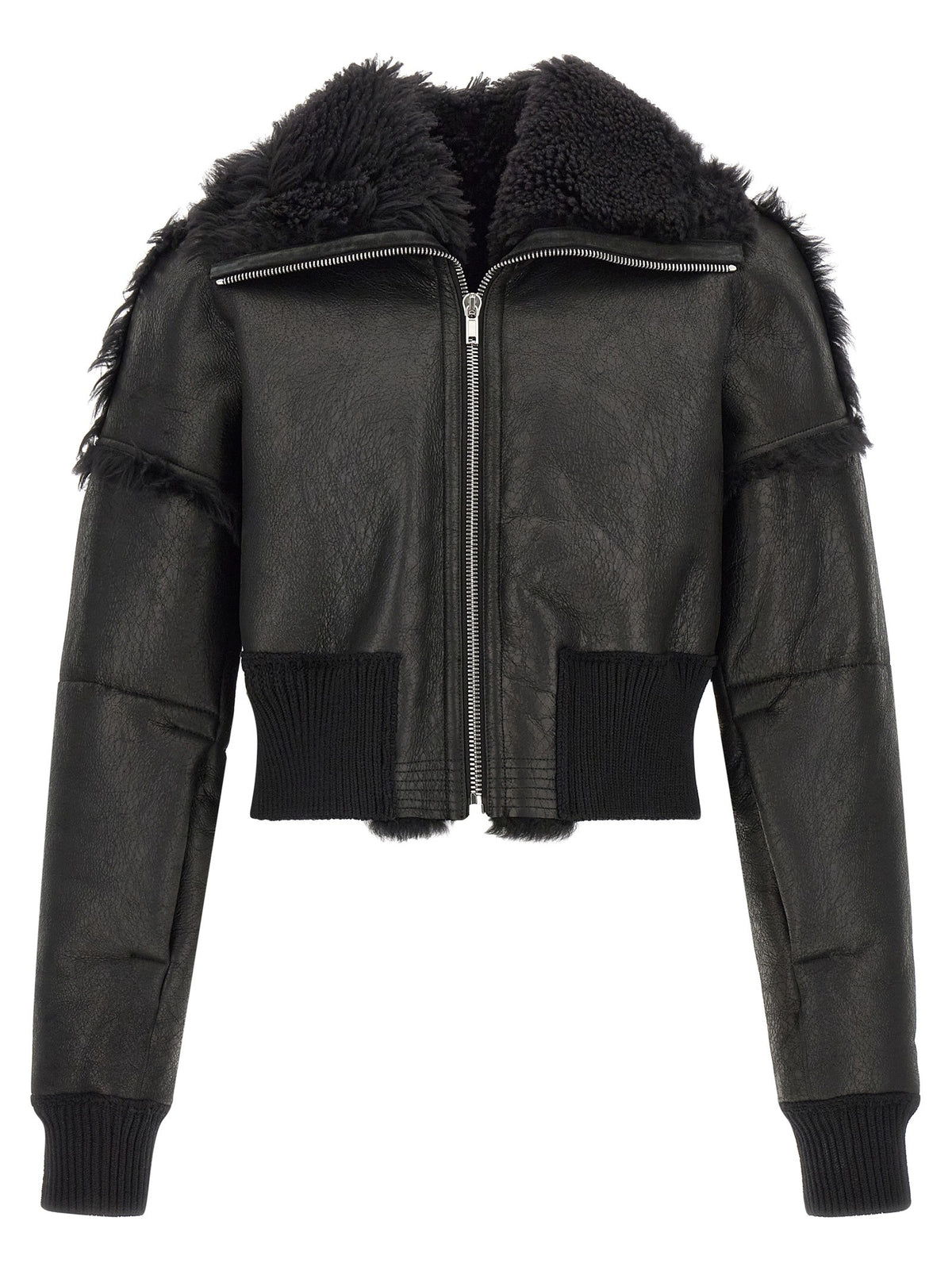 RICK OWENS - 'Flight Jkt Cropped' bomber jacket