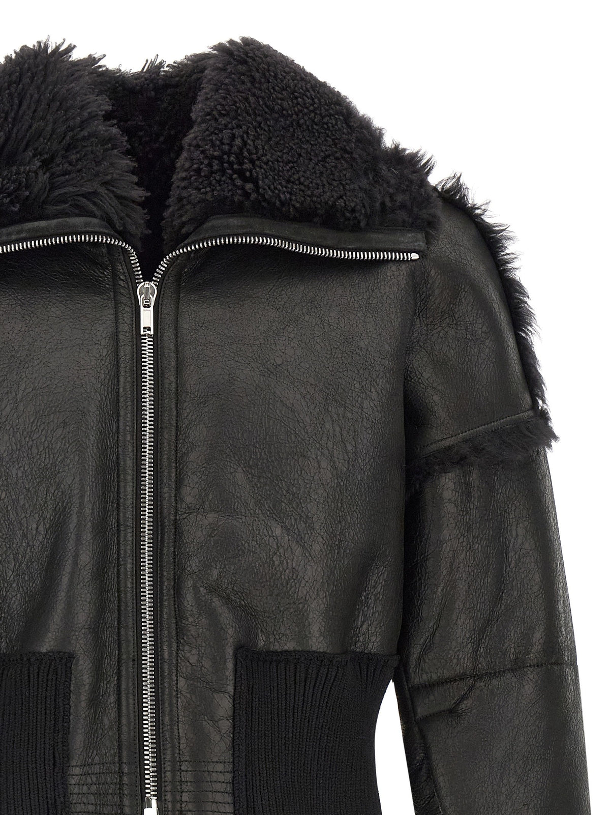 RICK OWENS - 'Flight Jkt Cropped' bomber jacket