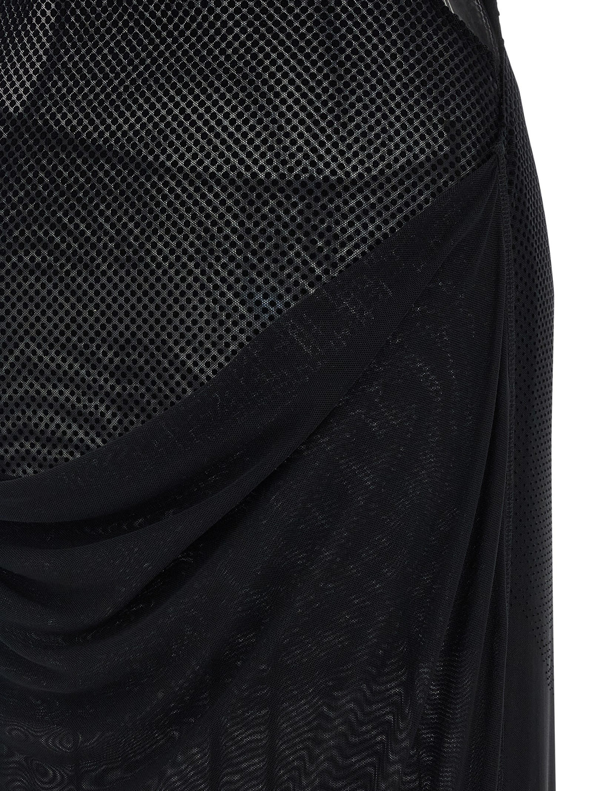 JEAN PAUL GAULTIER - Flocked dress