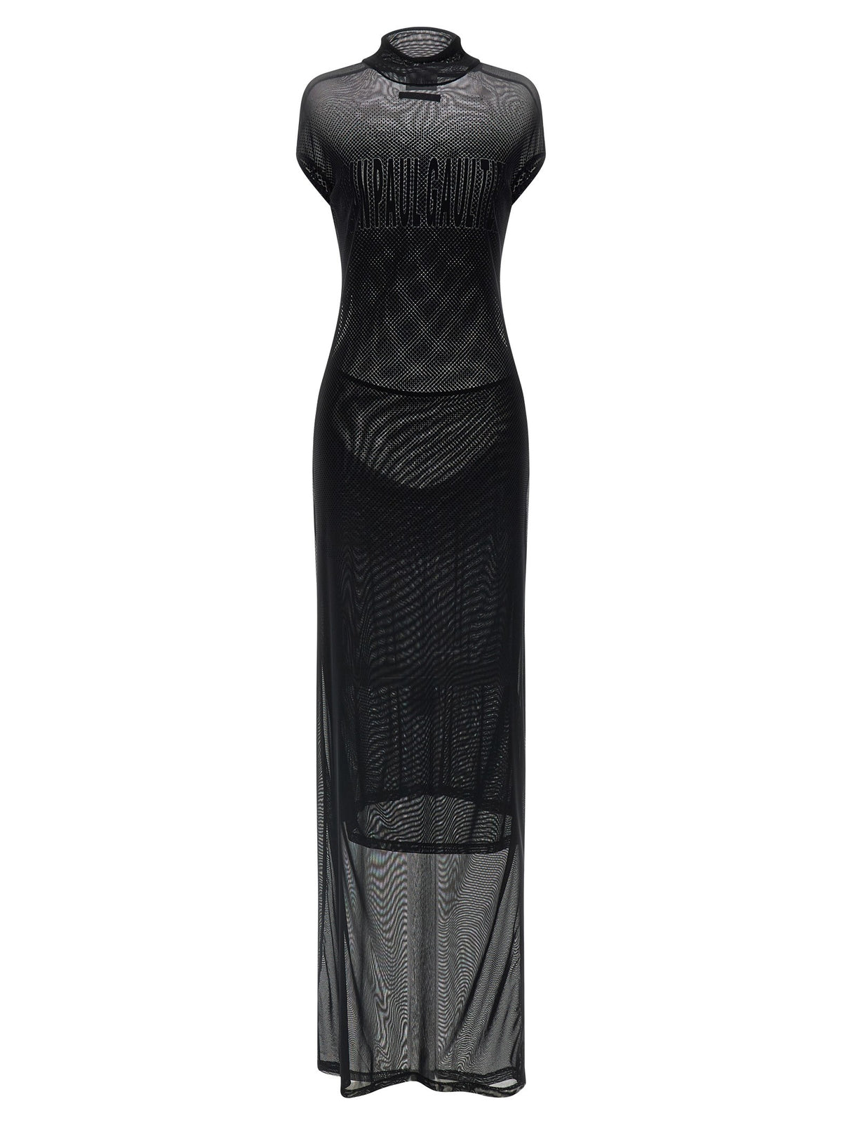 JEAN PAUL GAULTIER - Flocked dress