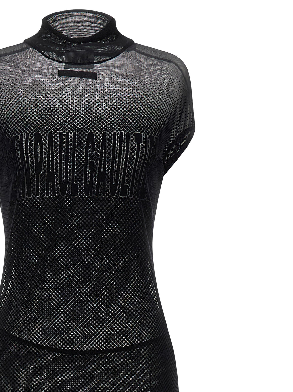 JEAN PAUL GAULTIER - Flocked dress