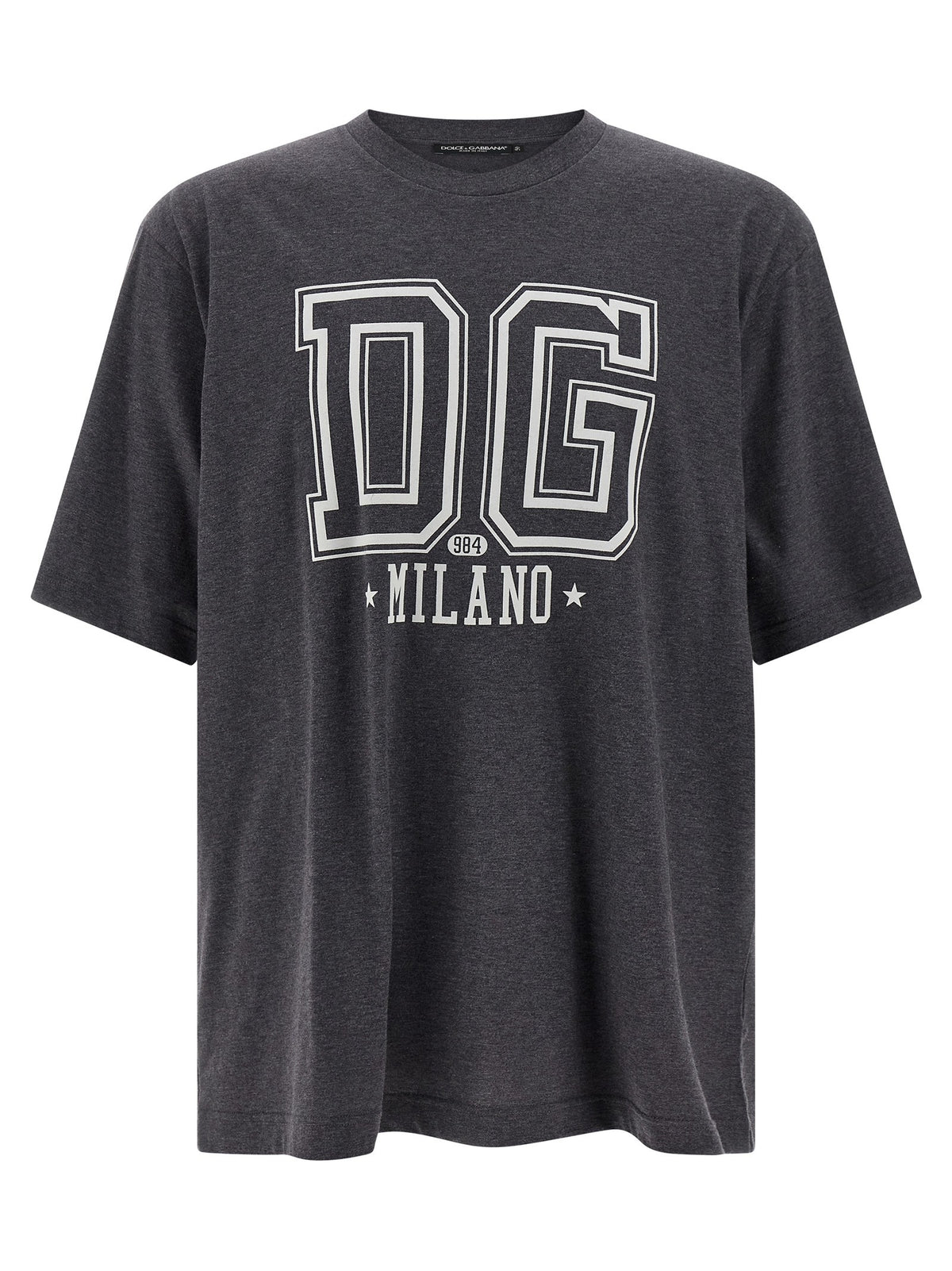 Dolce & Gabbana - Flocked print T-shirt